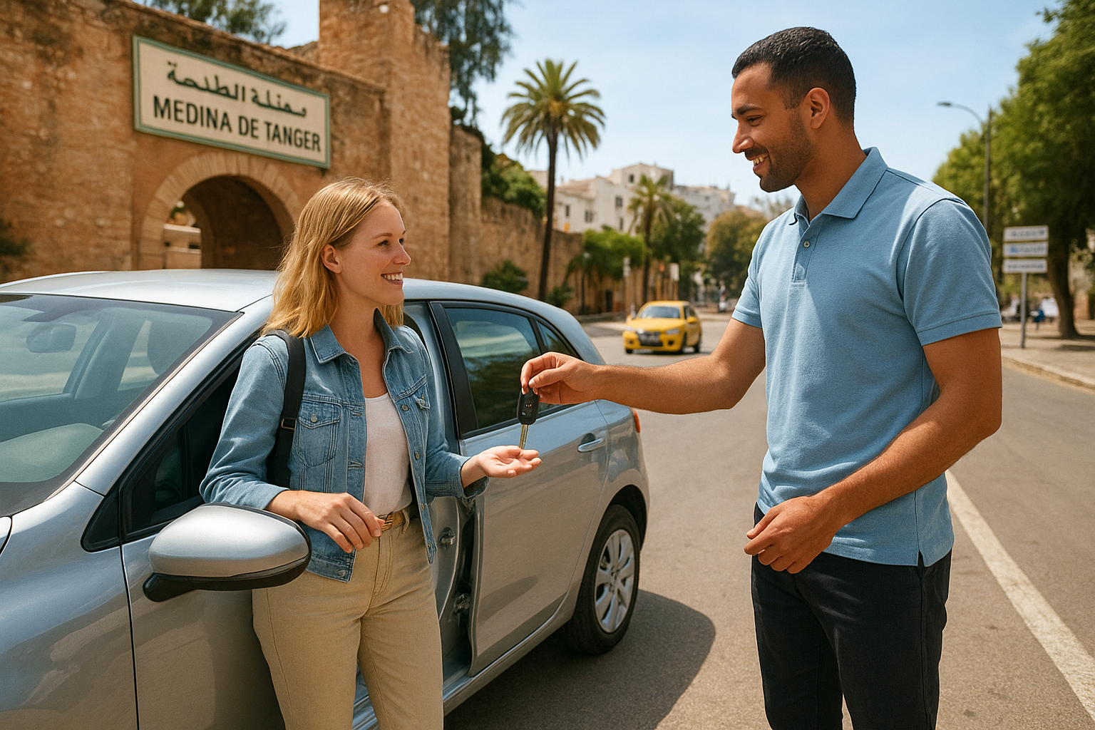 Car rental in Tangier city center